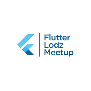 Logo of Flutter Łódź Meetup